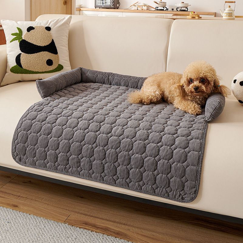Quilted Pet Sofa Cushion | All-Season Comfort Bed for Cats & Dogs